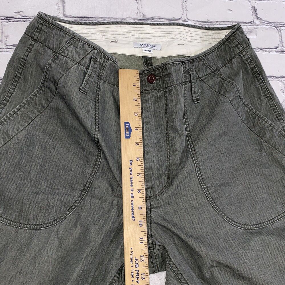 Eastlogue Utility Cotton Nylon Green Pants Size Large Rare Excellent Condition - Picture 9 of 13